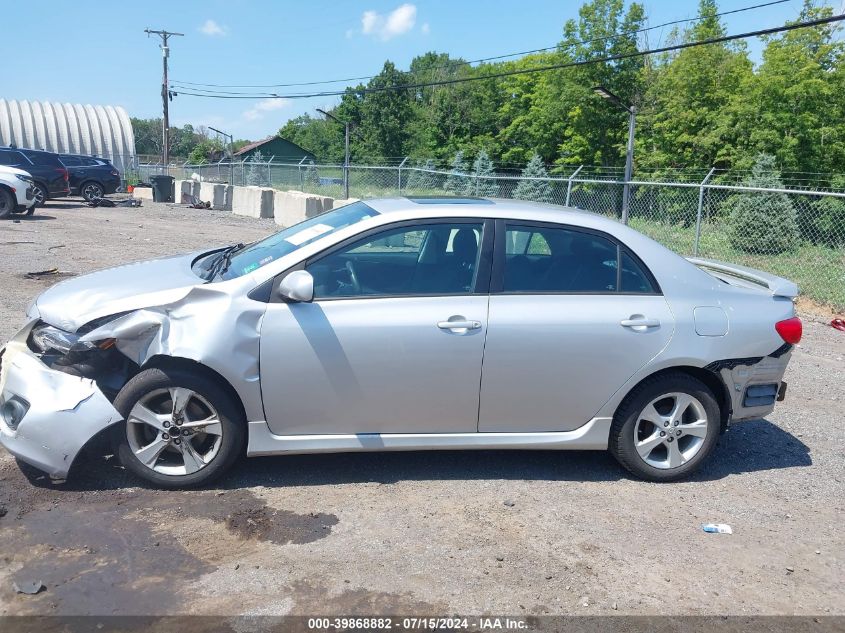 2011 Toyota Corolla S VIN: 2T1BU4EE2BC705741 Lot: 39868882