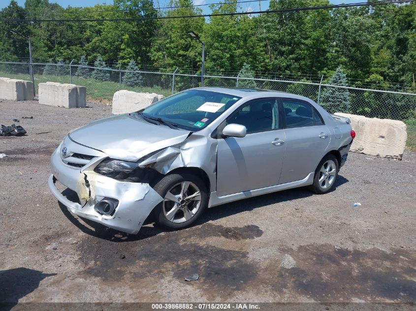 2011 Toyota Corolla S VIN: 2T1BU4EE2BC705741 Lot: 39868882