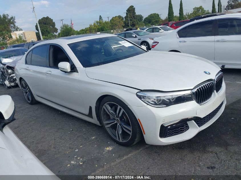 2018 BMW 740 I VIN: WBA7E2C56JB214884 Lot: 39868914