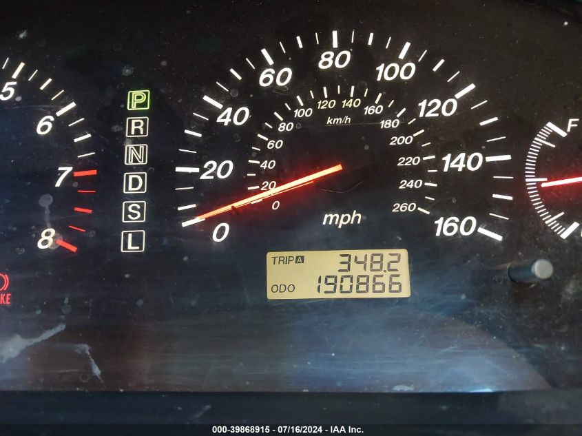 2001 Mazda Millenia P (Premium) VIN: JM1TA221311711487 Lot: 39868915