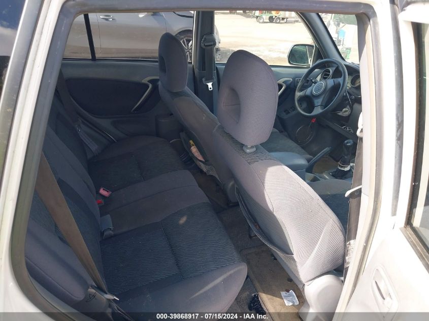 2003 Toyota Rav4 VIN: JTEGH20V430096181 Lot: 39868917