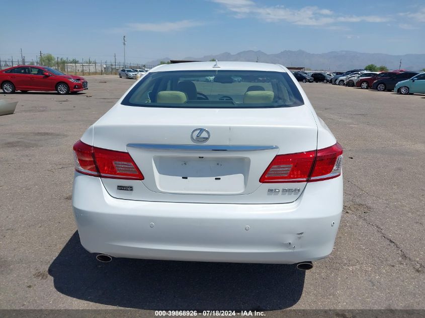 2011 Lexus Es 350 VIN: JTHBK1EG9B2470774 Lot: 39868926