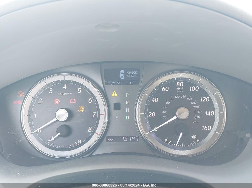 2011 Lexus Es 350 VIN: JTHBK1EG9B2470774 Lot: 39868926