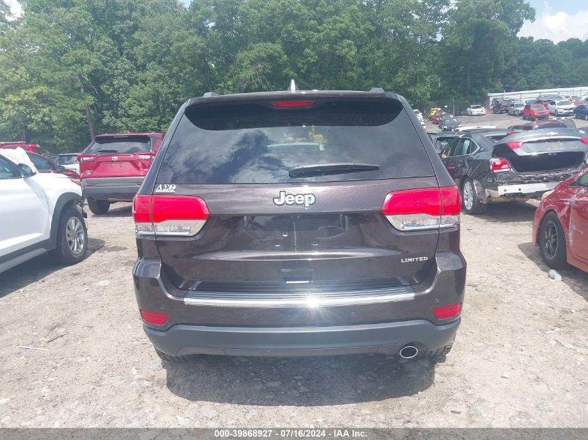 2017 Jeep Grand Cherokee Limited 4X2 VIN: 1C4RJEBG0HC812985 Lot: 39868927