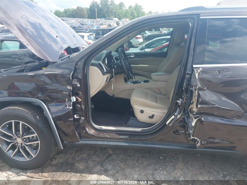 2017 Jeep Grand Cherokee Limited 4X2 VIN: 1C4RJEBG0HC812985 Lot: 39868927