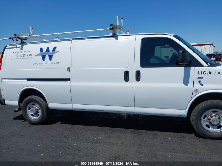 2014 Chevrolet Express 2500 Work Van VIN: 1GCWGGBA1E1123828 Lot: 39868949