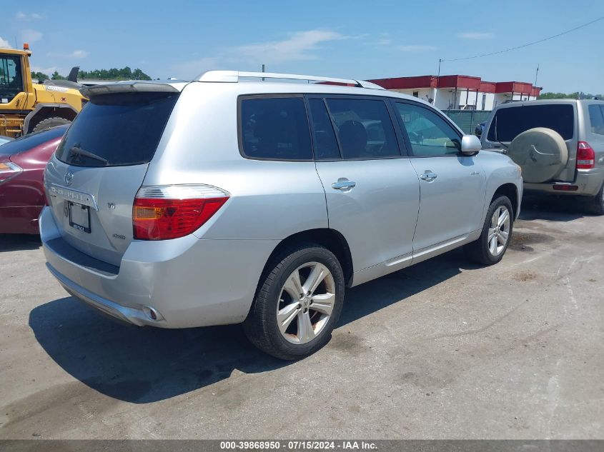 2009 Toyota Highlander Limited VIN: JTEES42A792148169 Lot: 39868950