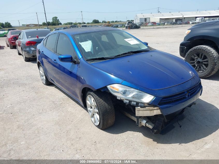 2013 Dodge Dart Sxt VIN: 1C3CDFBH8DD148150 Lot: 39868952