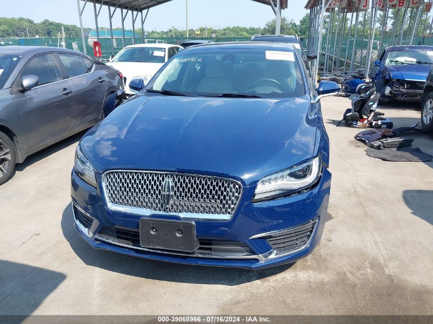 2019 Lincoln Mkz Reserve Ii VIN: 3LN6L5F97KR601540 Lot: 39868966