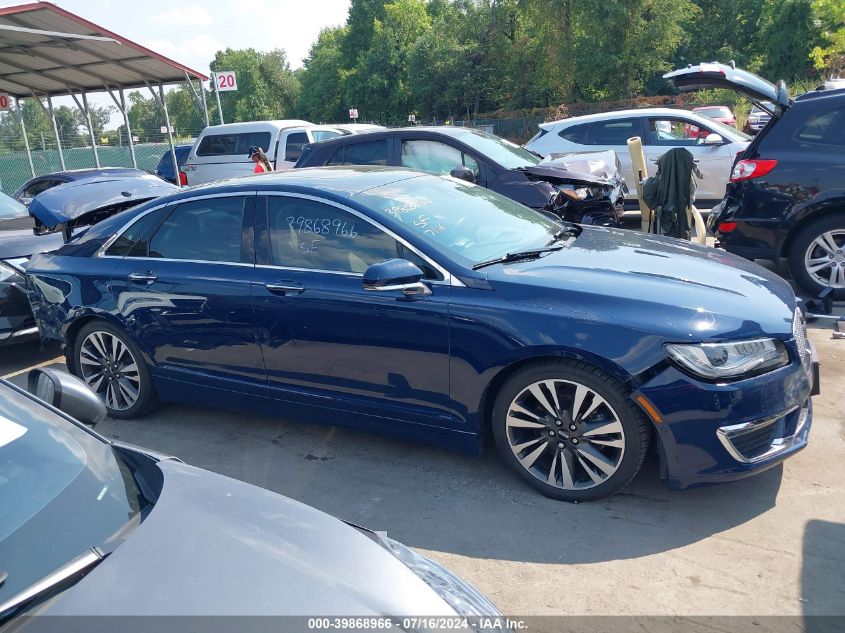 2019 Lincoln Mkz Reserve Ii VIN: 3LN6L5F97KR601540 Lot: 39868966