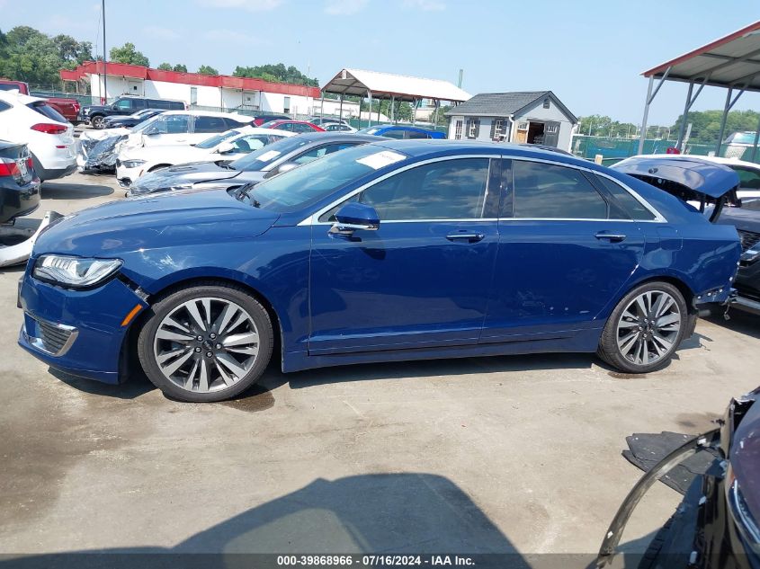 2019 Lincoln Mkz Reserve Ii VIN: 3LN6L5F97KR601540 Lot: 39868966