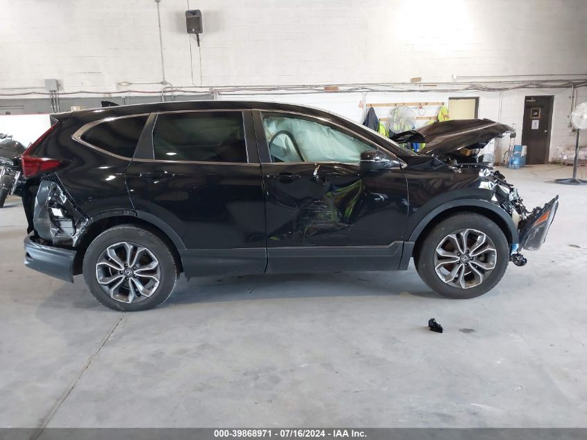 2021 Honda Cr-V Awd Ex VIN: 2HKRW2H58MH654044 Lot: 39868971