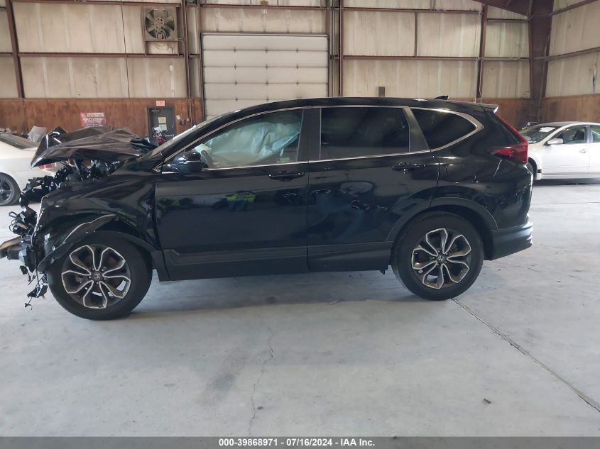 2021 Honda Cr-V Awd Ex VIN: 2HKRW2H58MH654044 Lot: 39868971