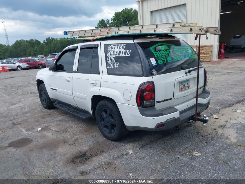 2004 Chevrolet Trailblazer Lt VIN: 1GNDS13S942206272 Lot: 39868981