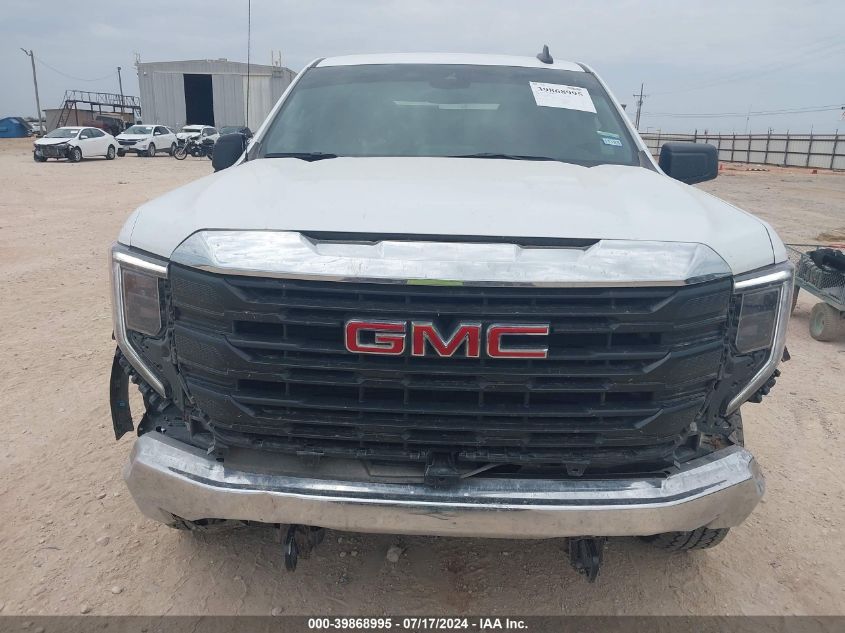 2024 GMC Sierra 1500 Pro VIN: 1GTUUAED2RZ150627 Lot: 39868995