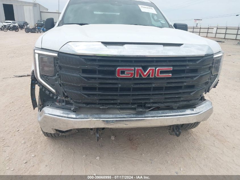 2024 GMC Sierra 1500 Pro VIN: 1GTUUAED2RZ150627 Lot: 39868995