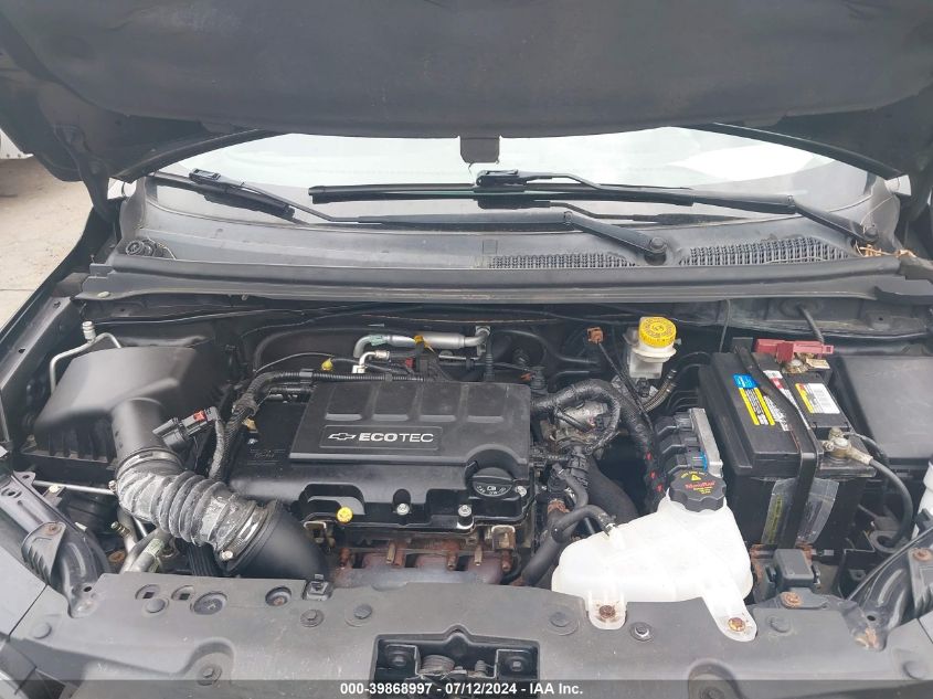 2013 Chevrolet Sonic Rs Auto VIN: 1G1JG6SB3D4138849 Lot: 39868997