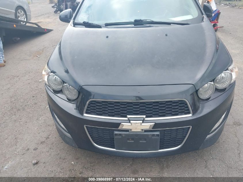 2013 Chevrolet Sonic Rs Auto VIN: 1G1JG6SB3D4138849 Lot: 39868997