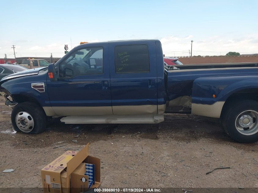 2008 Ford F-350 Fx4/King Ranch/Lariat/Xl/Xlt VIN: 1FTWW33R78EE08269 Lot: 39869010