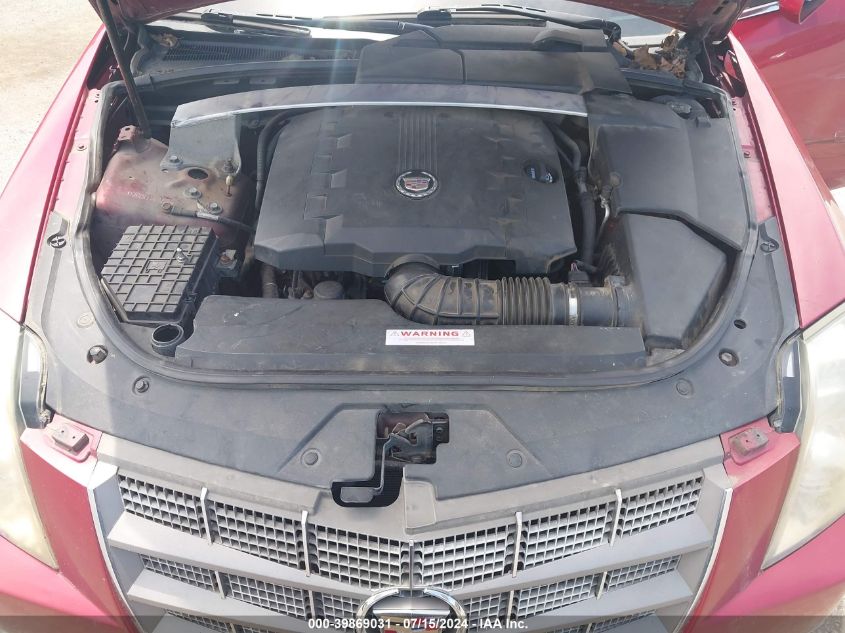 2010 Cadillac Cts Standard VIN: 1G6DL5EV1A0108688 Lot: 39869031