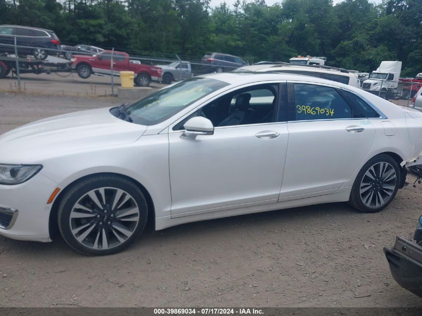 2017 Lincoln Mkz Reserve VIN: 3LN6L5F97HR664386 Lot: 39869034