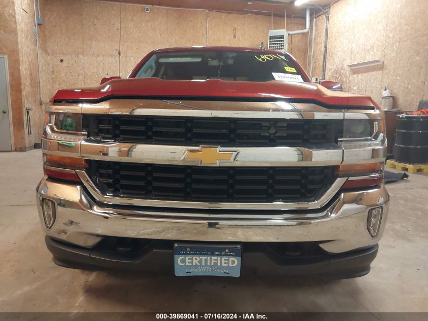 2018 Chevrolet Silverado 1500 1Lt VIN: 3GCUKREC0JG534941 Lot: 39869041