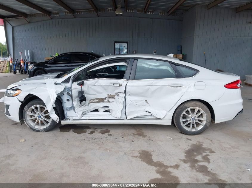 2019 Ford Fusion Hybrid Se VIN: 3FA6P0LU6KR125615 Lot: 39869044