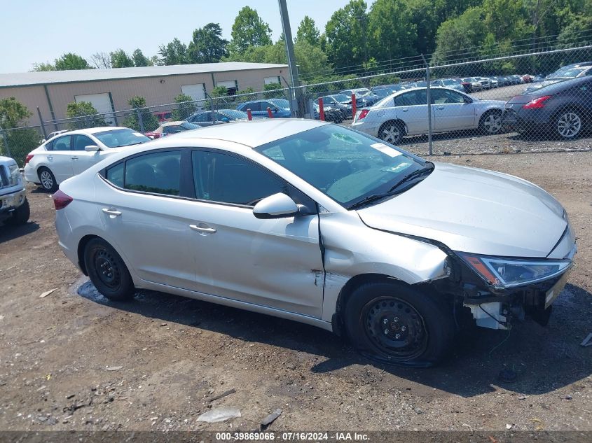 2019 Hyundai Elantra Se VIN: 5NPD74LF3KH496843 Lot: 39869066