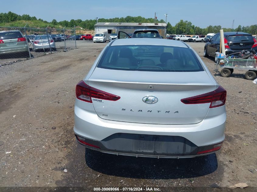 2019 HYUNDAI ELANTRA SE - 5NPD74LF3KH496843