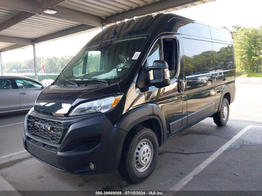 2024 Ram Promaster 2500 Tradesman High Roof 136 Wb W/Pass Seat VIN: 3C6LRVCG8RE146294 Lot: 39869089