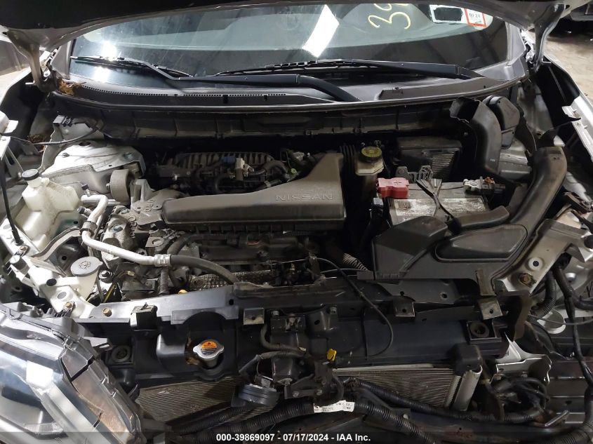 2017 Nissan Rogue Sv VIN: KNMAT2MV7HP515738 Lot: 39869097