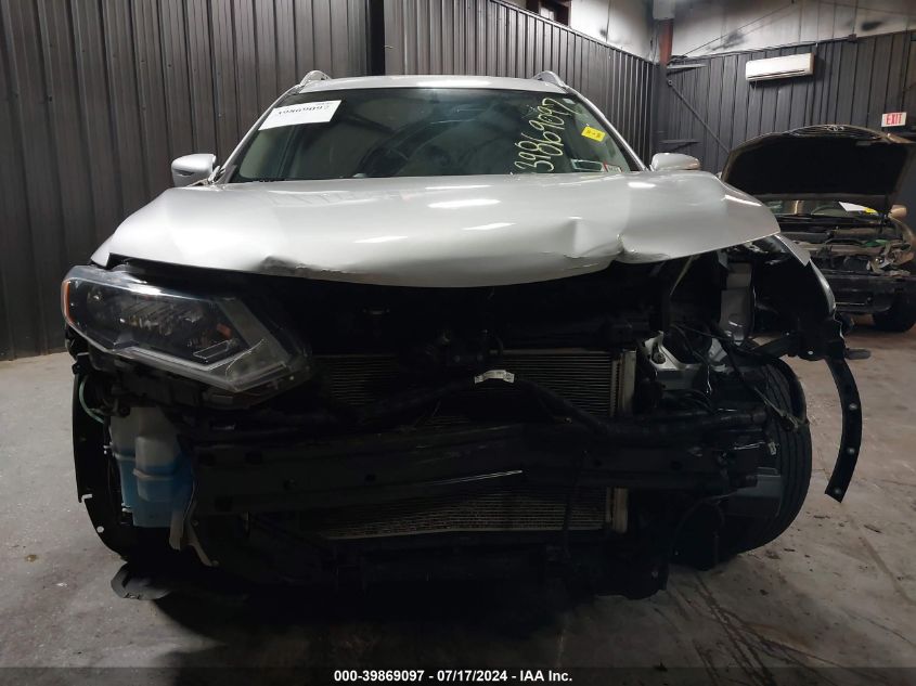 2017 Nissan Rogue Sv VIN: KNMAT2MV7HP515738 Lot: 39869097