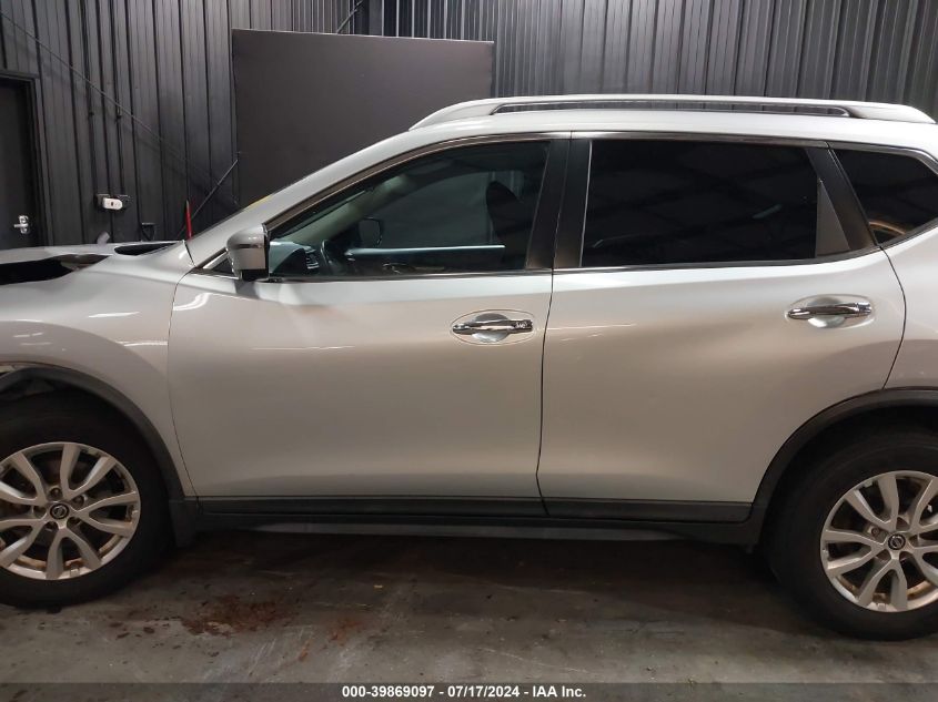 2017 Nissan Rogue Sv VIN: KNMAT2MV7HP515738 Lot: 39869097