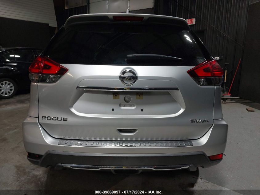 2017 Nissan Rogue Sv VIN: KNMAT2MV7HP515738 Lot: 39869097