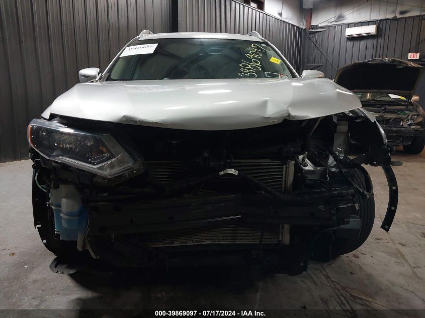 2017 Nissan Rogue Sv VIN: KNMAT2MV7HP515738 Lot: 39869097