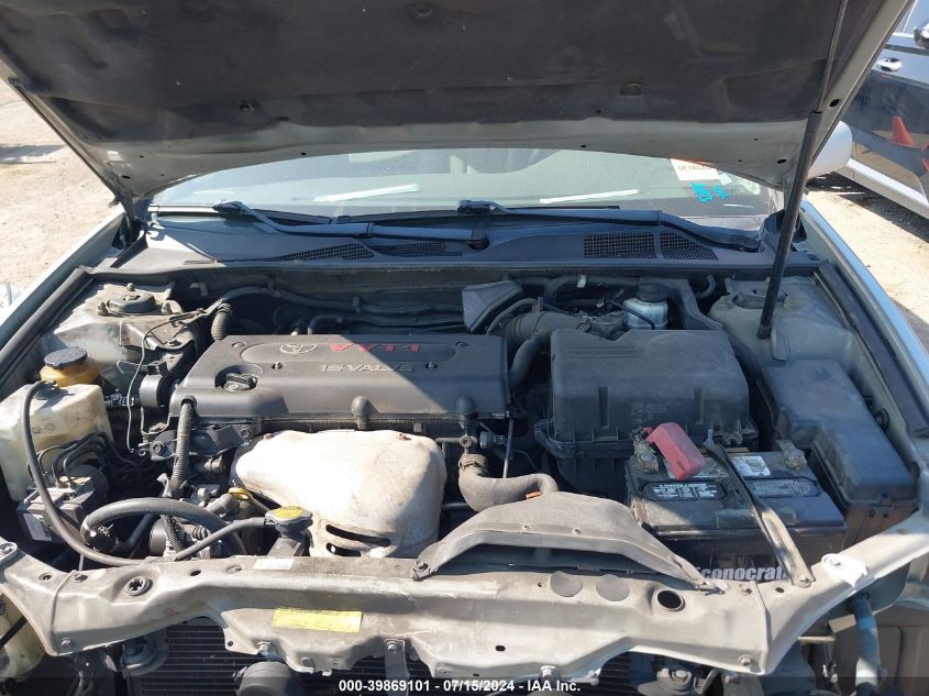 2004 Toyota Camry Le VIN: 4T1BE32KX4U340356 Lot: 39869101