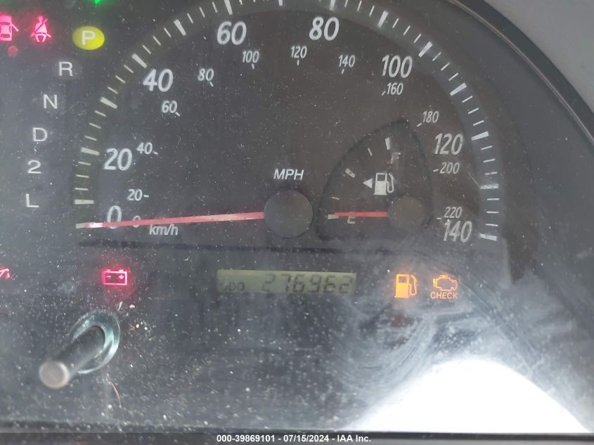 2004 Toyota Camry Le VIN: 4T1BE32KX4U340356 Lot: 39869101