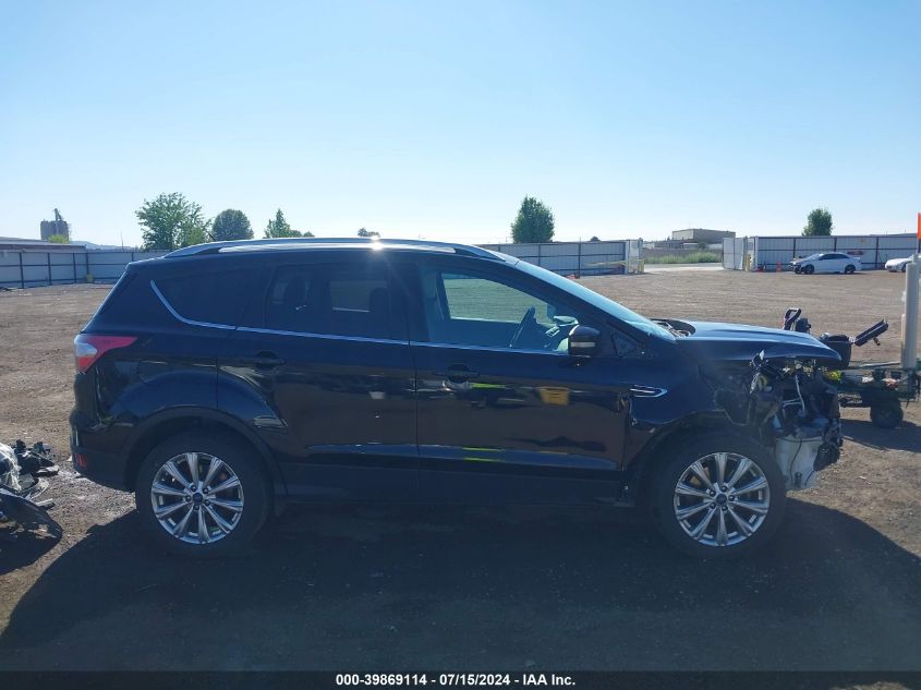 2017 Ford Escape Titanium VIN: 1FMCU9J96HUA32860 Lot: 39869114