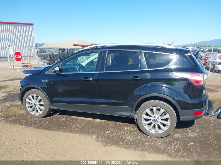 2017 Ford Escape Titanium VIN: 1FMCU9J96HUA32860 Lot: 39869114