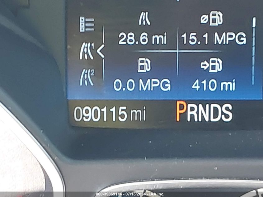 2017 Ford Escape Titanium VIN: 1FMCU9J96HUA32860 Lot: 39869114