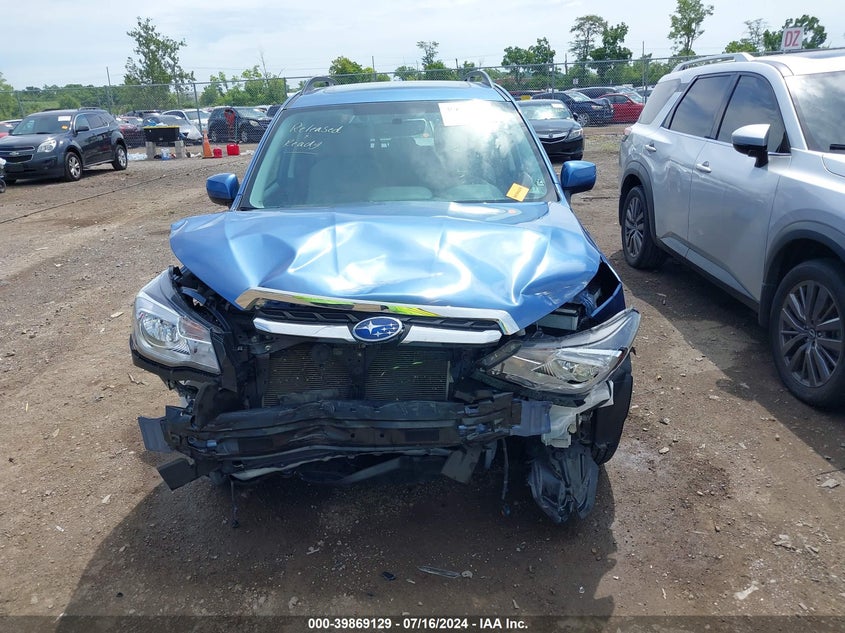 2018 Subaru Forester 2.5I Premium VIN: JF2SJAGC0JH600775 Lot: 39869129