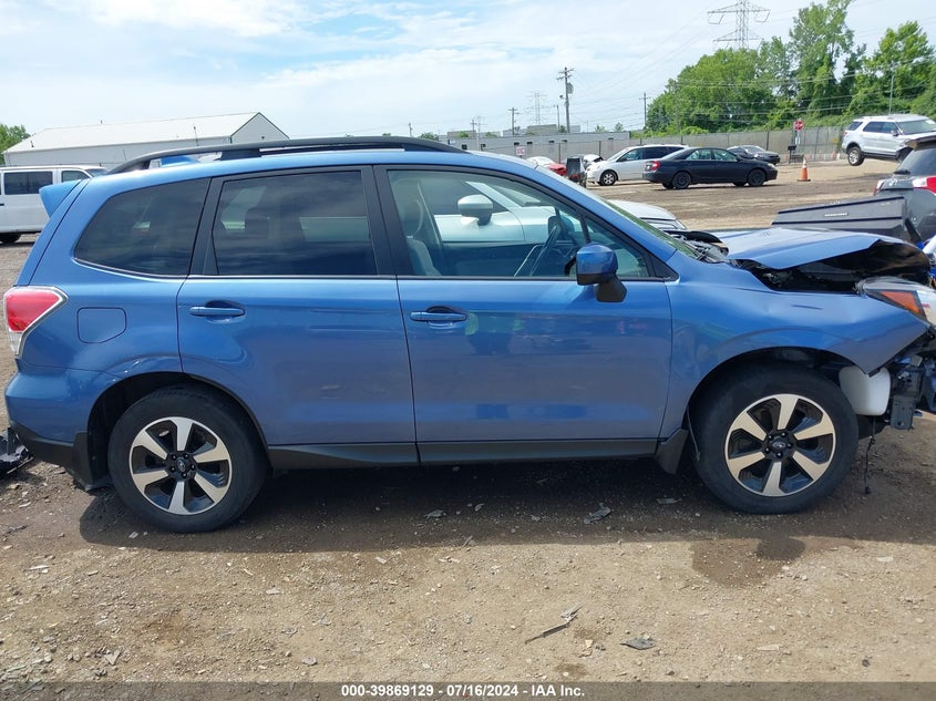 2018 Subaru Forester 2.5I Premium VIN: JF2SJAGC0JH600775 Lot: 39869129