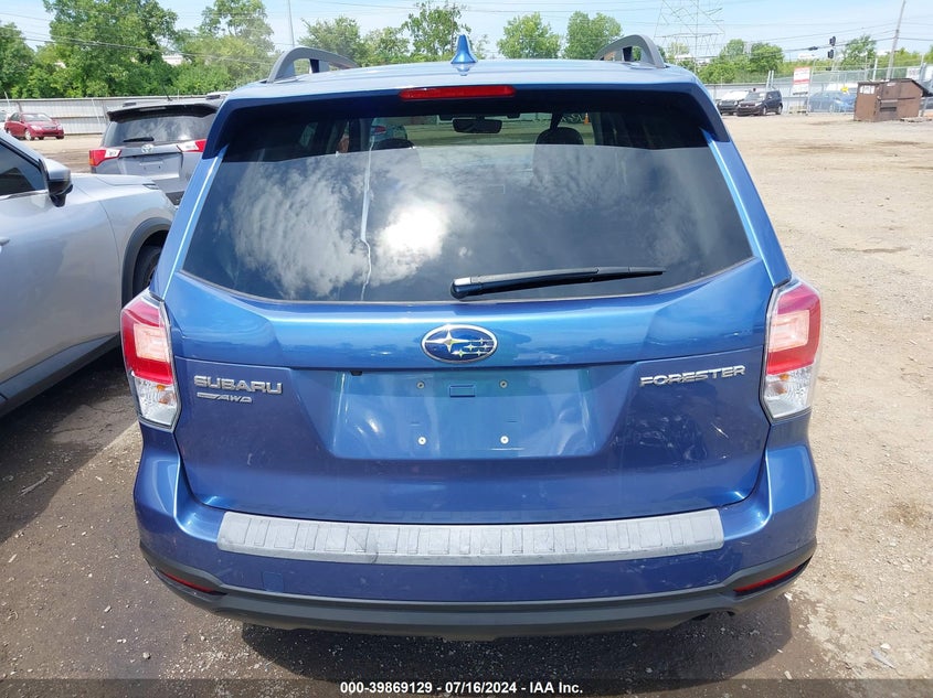 2018 Subaru Forester 2.5I Premium VIN: JF2SJAGC0JH600775 Lot: 39869129