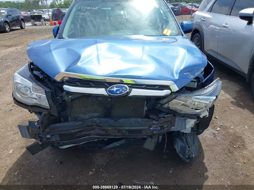 2018 Subaru Forester 2.5I Premium VIN: JF2SJAGC0JH600775 Lot: 39869129