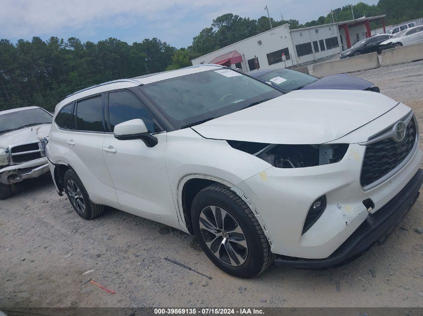 2020 Toyota Highlander Xle VIN: 5TDGZRAH8LS022777 Lot: 39869135