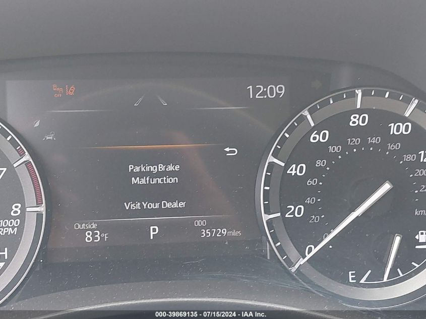 2020 Toyota Highlander Xle VIN: 5TDGZRAH8LS022777 Lot: 39869135