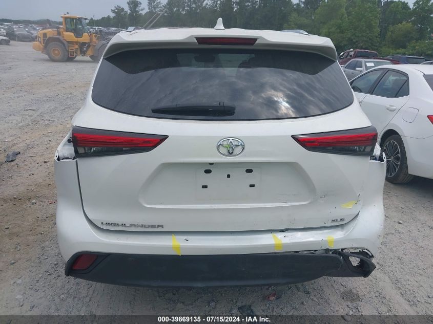 2020 Toyota Highlander Xle VIN: 5TDGZRAH8LS022777 Lot: 39869135