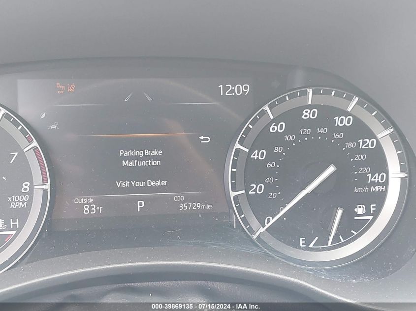 2020 Toyota Highlander Xle VIN: 5TDGZRAH8LS022777 Lot: 39869135