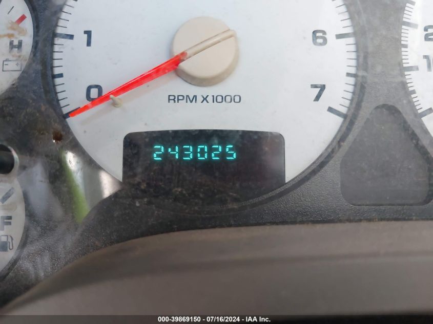 2002 Dodge Ram 1500 St VIN: 1D7HA18N32S640898 Lot: 39869150