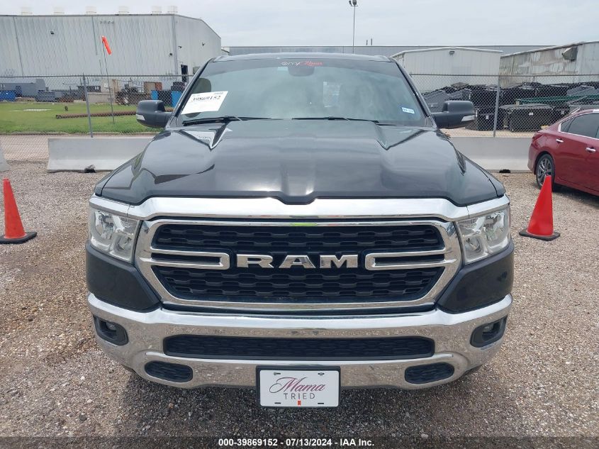 2022 Ram 1500 Big Horn Quad Cab 4X2 6'4 Box VIN: 1C6RREBT2NN260838 Lot: 39869152